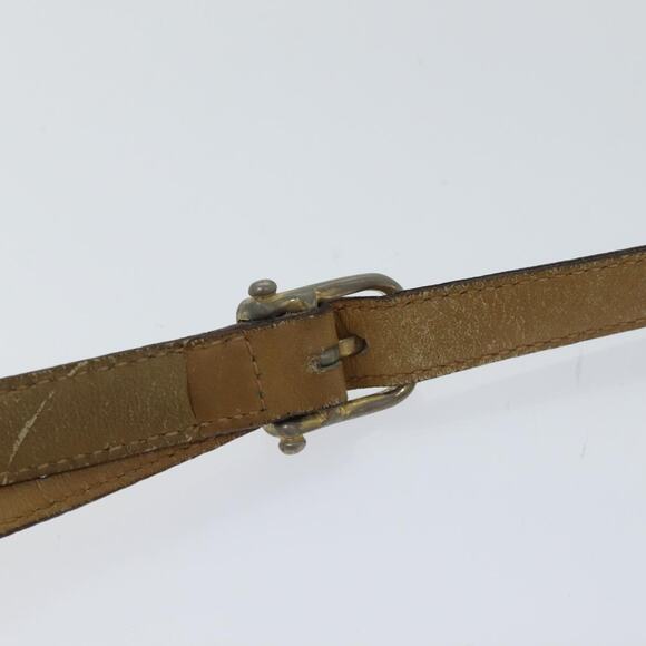 CELINE Macadam Canvas Shoulder Bag Pvc Beige - Picture 9 of 12